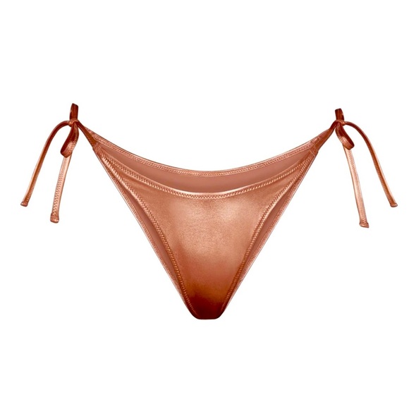 skims metallic bikini